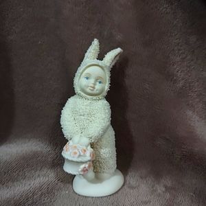 Snowbabies Basket of Cheer